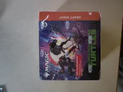 Magic The Gathering Teenage Mutant Ninja Turtles DRAFT NIGHT BOOSTER BOX Sealed - Image 1