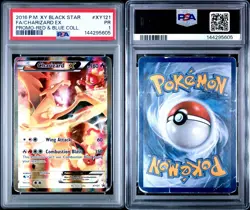 2016 Pokemon Red Blue Collection PSA 1 Charizard EX Holo #XY121 Black Star Promo - Image 3