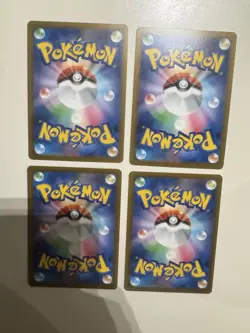 Pokemon TCG Mega Dream Ex Japanese Full Art 4 Card Lot NM - Image 2