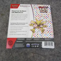Pokemon TCG: Scarlet & Violet-151 Alakazam ex Collection Booster Box - Image 2