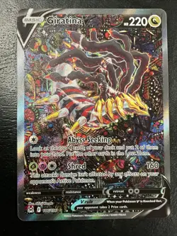Giratina V Alt Full Art Ultra Rare Pokemon Lost Origin - Image 1
