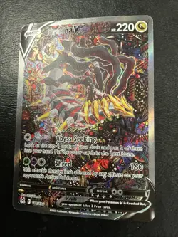 Giratina V Alt Full Art Ultra Rare Pokemon Lost Origin - Image 4