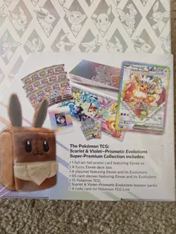 Pokemon Prismatic Evolutions Super Premium Collection Box Sealed - Image 3