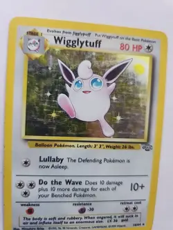 Wigglytuff Holo Jungle Pokemon Card Base WOTC - Image 3