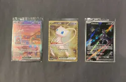 Pokemon TCG 151 UPC Promo Set Mew 053, Mewtwo 052, Metal Mew 205 New Sealed - Image 1
