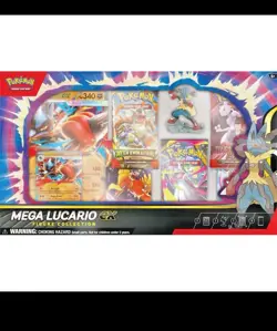 Pokemon Trading Card Game: Mega Lucario ex Figure Collection - Image 2