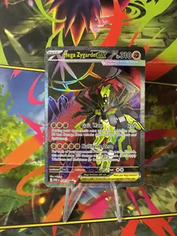 Mega Zygarde EX 104/88 Full Art Perfect Order Pokemon 1aa - Image 1