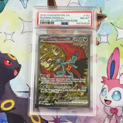 Pokemon Roaring Moon ex 230HP Special Illustration Rare Holo 162/131 - Image 1