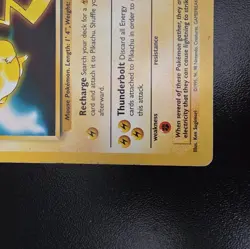 Pikachu #4 1999 WB Black Star Promo Pokemon the First Movie Pokemon TCG - Image 5