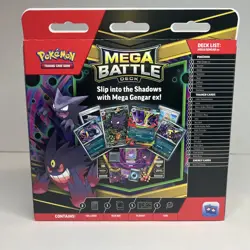 Mega Battle Deck - Mega Gengar ex Box Set Haunter Pokemon TCG (Sealed) New - Image 3