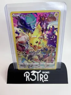 2023 POKEMON SWORD & SHIELD CROWN ZENITH #160 FULL ART/PIKACHU Ungraded - Image 1