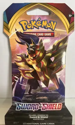 Pokemon TCG Sword and Shield Rebel Clash - 1 Booster Pack Sleeved - Image 1