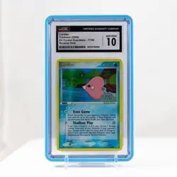Pokemon Luvdisc Reverse Holo #7 EX Crystal Guardians 2006 CGC 10 - POP 7 - Image 1