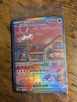 Pokemon 151 UPC 🌆 Mew Ex 053 Black Star Promo 🧬 UPC Mew Ex Sealed Promo ✨ #053 - Image 2