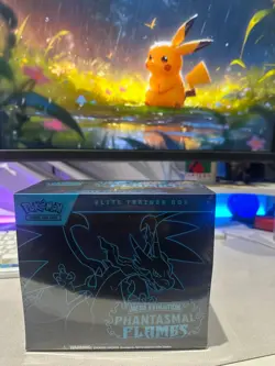 Pokemon TCG Phantasmal Flames Pokemon ETB Elite Trainer Box - NEW SEALED - Image 1