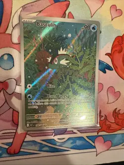 Pokemon TCG Basculin 108/086 SV11W: White Flare Holo Illustration Rare MINT/NM - Image 1