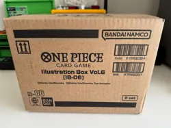 One Piece TCG Illustration Box Vol. 6 IB-07 Sealed Case - Image 1