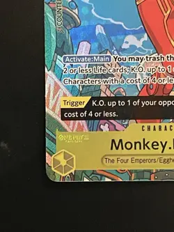 Monkey.D.Luffy (TR) OP07-109 Two Legends Foil - Image 5