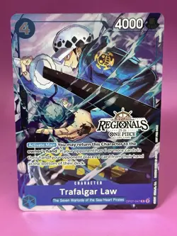 Trafalgar Law Offline Regional Participation Pack 2025 Vol.2 One Piece Promo - Image 1