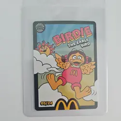 McDonalds Cards Birdie Card 05/24 Unredeemed great Condition - Image 1