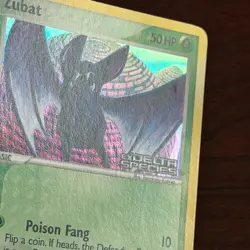 Zubat 88/113 Reverse Holo Common EX Delta Species Pokemon Card - Image 3
