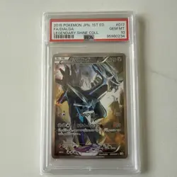 PSA 10 Dialga Legendary Shine Coll 017/027 CP2 Pokemon Card 2015 Japanese - Image 1
