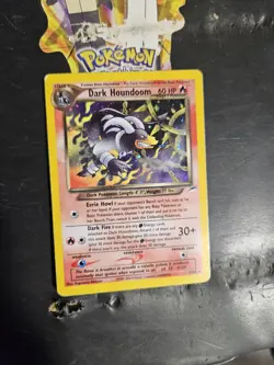 Pokemon Dark Houndoom 7/105 Neo Destiny Holo Rare 60 HP Unlimited Card - Image 2