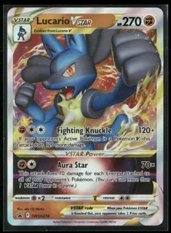 Lucario VSTAR SWSH: Sword & Shield Promo Cards SWSH214 Holo NM - Image 1