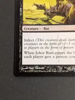 MTG Card - 1x Ichor Rats - Scars of Mirrodin - NM/LP - Magic The Gathering #67 - Image 3