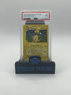 PSA 9 Ampharos Holo H1/H32 Aquapolis Pokemon Card Mint - Image 1