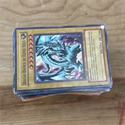 268 Konami Yu-Gi-Oh! Cards, Portuguese/English, Blue Eyes Dragon - Image 1