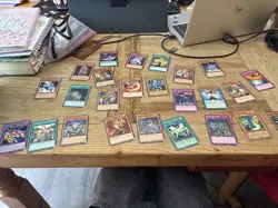 268 Konami Yu-Gi-Oh! Cards, Portuguese/English, Blue Eyes Dragon - Image 3