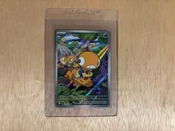 Scraggy Illustration Rare SV: White Flare 138/086 Pokemon Trading Card Game NM - Image 1