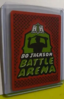 Bo Jackson Battle Arena Steel Holo Action Card HBF-58 85 2026 Edition - Image 2