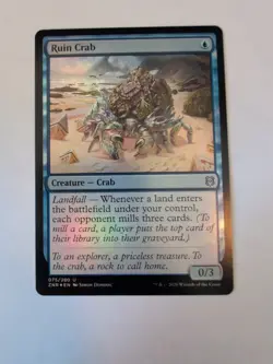 Ruin Crab Zendikar Rising Foil - Image 1