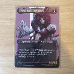 Kuja, Genome Sorcerer (Borderless) (Regular) Final Fantasy IX MTG Rare 399 - Image 2