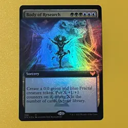 Body of Research | Extended Art Foil | M | 336 | Strixhaven: School of Mages - Image 1