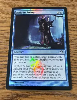 Hidden Strings Dragon's Maze Magic the Gathering FOIL - Image 1