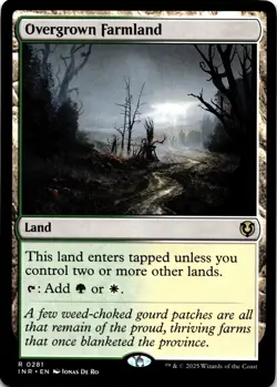 Overgrown Farmland - Innistrad Remastered - 281 NM - Image 1