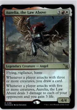 Aurelia, the Law Above Murders at Karlov Manor Foil NM R 0188 - Image 1