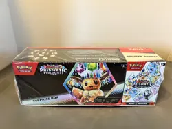 Pokemon Prismatic Evolutions Surprise Box And Booster Bundle(Sam's Club SEALED) - Image 1