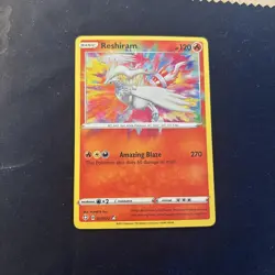 Reshiram Amazing Rare Shining Fates 017/072 NM Holo 2021 Pokemon - Image 1