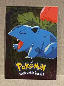 1999 Topps #02 Ivysaur Stage 2 E2 of 12 Pokemon - Image 1