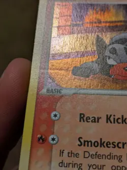 2004 Pokemon EX Team Rocket Returns Houndour Reverse Holo #59/109 LP - Image 4