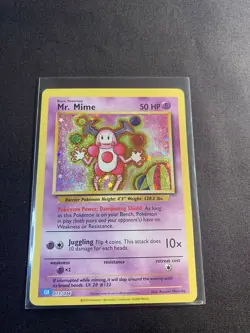 Pokemon TCG Classic Collection Holo Mr. Mime CLB 013/034 Near Mint - Image 1