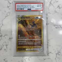 2023 Pokemon SWSH Crown Zenith Origin Forme Dialga VSTAR #GG68/GG70 PSA 8 - Image 1
