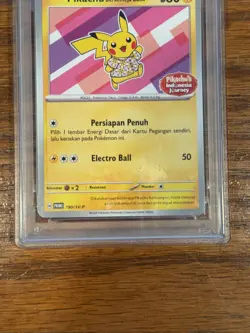 Pikachu Batik Shirt Indonesia Journey PSA 10 GEM MT 2024 Pokemon SV-P #190 - Image 3