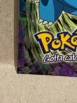 1999 Topps Pokemon Evolution - Bulbasaur, Blue Logo, Die-Cut - Image 3