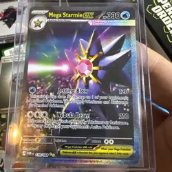 Mega Starmie EX #118/088 SIR Perfect Order Pokemon English MINT CONDITION - Image 1