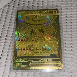 Pokemon Mega Zygarde ex Gold Hyper Rare 124/088 Perfect Order - Image 1